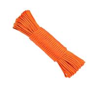 6 mm Corda da Arrampicata di Sicurezza Statica 10 Metri Corda da Arrampicata su Roccia, Corda Galleggiante Corda per Banchina Linee per Kayak Canoa Traino Linea di Lancio Riflettente Arancione