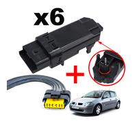 Renault Cognac Custodia Modulo Temic con Presa Compatibile Clio 3 Espace 4 Laguna 2