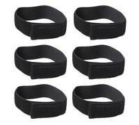 6 mollette per pantaloni da bicicletta, per ciclisti, per pantaloni, gamba, per bicicletta, colore nero, per ciclismo, uniformi militari, escursioni, guadagno, pesca