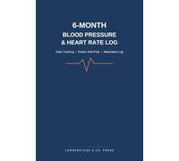 6-MONTH BLOOD PRESSURE & HEART RATE LOG
