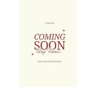 6 Month Daily Gratitude Journal, Five Minutes a Day for More Happiness, Positivity, Affirmation, Productivity, Mindfulness & Self Care, Morning and evening prompts, Hardcover |6x9|
