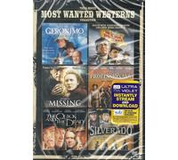 6-Movie - MOST WANTED WESTERNS COLLECTION (GERONIMO, SILVERADO, QUICK AND THE DEAD, MISSING, MAJOR DUNDEE,