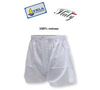 6 Mutande boxer uomo apertura anteriore 100% cotone made in Italy VELA Europa