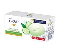 6 n. Dove Go Fresh Moisture Beauty saponetta da bagno con cetriolo - 75 g - s...