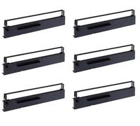 6 Nastro Tg. 678 Amstrad Lq 3500 Pcw 8256 8512 8521 Philips Nms 1421 1432 1435