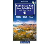 6 North-Sweden (North) Road Map: Mit Lulea, Kiruna und Narvik. Inkl. Reiseinformationen: 1266