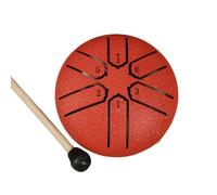 6 Nota 3 Pollice Acciaio Tongue Drum Piccolo Tamburo Portatile Handpan Drum Percussioni Strumento Per Meditazioni