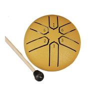 6 Nota 3 Pollice Acciaio Tongue Drum Piccolo Tamburo Portatile Handpan Drum Percussioni Strumento Per Meditazioni