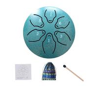 6 note, tamburo per lingua, 3 pollici, tongue tamburo per la guarigione, meditazione, educazione, tamburo in acciaio, tamburo per lingua in metallo, strumento a percussione, per principianti,