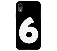 6 Numero sei sette 67 Corrispondenza meme divertente gergo alfa di generazione Custodia per iPhone XR