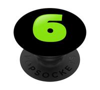 6 Numero Sei Sette 67 Gen Alpha Slang T Funny Meme Matching PopSockets PopGrip Adesivo