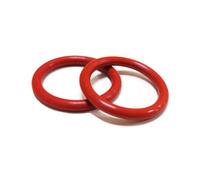 6 O-ring in gomma rossa, 90 mm x 78,6 mm x 5,7 mm, guarnizione toroidale resistente all'olio per autoveicoli e ricambi