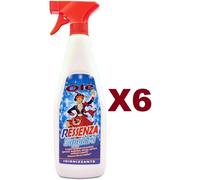 6 OLE' RESSENZA SAPPHIRE PROFUMA DEODORA IGIENIZZA DETERGE SPOLVERA SPRAY 750ML