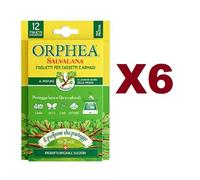 6 ORPHEA SALVALANA FOGLIETTI CASSETTI E ARMADI AL PROFUMO LEGNO DI CEDRO DA 12