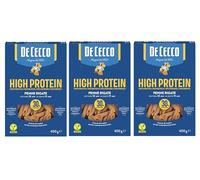 6 Pacchi da 400 Grammi PENNE RIGATE Proteiche De Cecco HIGH PROTEIN, 30% di Proteine