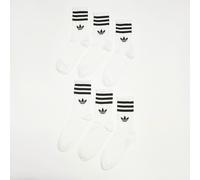 ADIDAS ORIGINALS Calzino '3-Stripes Crew 6 Pairs' nero / bianco Donna - Abbigliamento - Intimo - Calzini e calze ADIDAS ORIGINALS 40-42