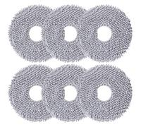 6-Pack 405/505 Replacement Mop Pads, Cloths,OEM 405/505 | for irobot for roomba Plus 405 Combo. for irobot for roomba Plus 505 Combo. Washable. Reusable.