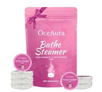 6 Pack Bombe da Doccia,Shower Steamers,Profumo di Rosa,Shower Bomb Doccia,Shower Steamers Aromatherapy,Regali di Natale per Donna,Regali Rilassanti