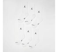 6 PACK - Everyday Cushioned Crew Socks bianco 34-38
