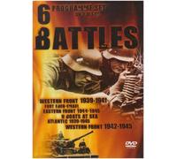 6 Pack: Great Battles (including Battles Of The Western Front 39-41, 42-45, Battle Of The Atlantic, The Eastern Front, U Boats At Sea, The Attack On Fort Eben Emael