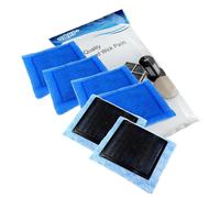 6-Pack HQRP Acquario Filtro per Aqua-Tech 20-40 E 30-60 Potenza Filtri