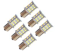 6-Pack HQRP BA15S 30-SMD LED Lampadine Per 1141 Dodge Roadtrek RV Luce Interna