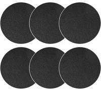 6-Pack HQRP Carbone Filtri per Umido Secchio 18.4cm Rotondo Umido Bin