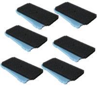 6-Pack HQRP Grezzo E Sottile Pre-filtro Pastiglie per Sunterra 320106, 337106