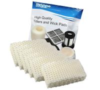 6-Pack HQRP Stoppino Filtro per Relion RCM832 RCM-832 RCM-832N/D13-C WF813