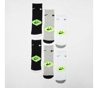 6 PACK - NHN NIKE SMILEY CREW grey heather grigio 4Y-5Y