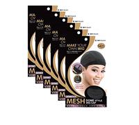 (6 Pack) Qfitt - Mesh Dome Style Wig Cap #5011 by Qfitt