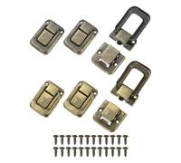 6-Pack Serratura a Scatto 1.89" Fermo Metallico [Bronzo & Bronzo Dorato]