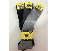 6 PAIA CALZE CALZETTONI UOMO DA LAVORO RINFORZATI WRK WORKER'S SOCKS