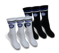 6 paia Calze corte F.C. Inter Sport unisex in spugna prodotto ufficiale