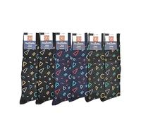 Renato Balestra 6 Paia Calze da Uomo Estive Colorate con in Filo di Scozia - Elasticizzate - Made in Italy - Resistenti - Lunghe e Corte Eleganti (43/46, Poliedro Alto)
