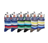 Renato Balestra 6 Paia Calze da Uomo Estive Colorate con in Filo di Scozia - Elasticizzate - Made in Italy - Resistenti - Lunghe e Corte Eleganti (43/46, Jeppy Basso)