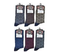 Renato Balestra 6 Paia Calze da Uomo Estive Colorate con in Filo di Scozia - Elasticizzate - Made in Italy - Resistenti - Lunghe e Corte Eleganti (39/42, Flux Alto)