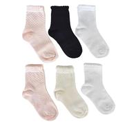 6 Paia - Calze per Neonati Estive, Premium, Traspiranti e di qualità, Non stringono e non lasciano segni, Prodotto Artigianale Made in Italy