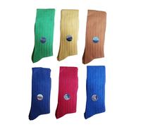 6 paia calzini uomo lunghi Cotone Cashmere calza lunga CASHMERE Punto Made Italy