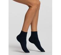 6 Paia Calzino Uomo Donna Bike Socks Pompea in Cotone Tallone e punte rinforzate