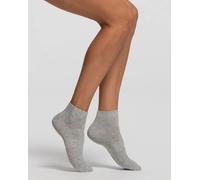 6 Paia Calzino Uomo Donna Bike Socks Pompea in Cotone Tallone e punte rinforzate