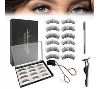 6 Paia Ciglia Finte Magnetiche Ciglia Magnetiche Con Calamita Ciglia Finte Magnetiche Naturali Ciglia Finte Magnetiche Senza Eyeliner Ciglie Finte Magnetiche Naturali Riutilizzabile