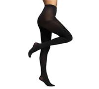POMPEA 6 Paia Collant Donna Microfibra 80 Den Microfibra Opaco NERO.4/L