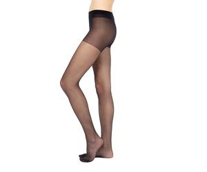 6 Paia Collant Donna Pompea Vani 15 den elasticizzato punte rinforzate