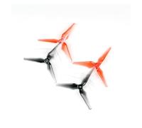 6 paia compatibili con Emax AVAN Flow 5 pollici 5043 elica a tre pale a 3 for kit drone telaio da corsa FPV(Black)