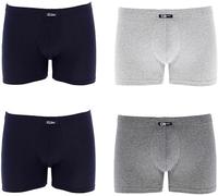 Cotonella Boxer 2397 – 6 paia, cotone bielastico, elastico interno – Taglia 7 Bianco