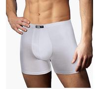 Cotonella, 6 Paia di Boxer in Cotone bielastico con Elastico Interno. Taglia 7 Colore Bianco
