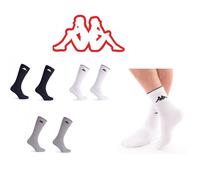 6 PAIA DI CALZE CALZINI KAPPA UOMO DONNA IN SPUGNA COTONE SPORT TEMPO LIBERO - K