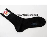 6 Paia di Calze da uomo Rossi Sanix corte Sanitarie in caldo misto lana art 2060
