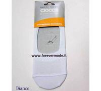 6 Paia di Calze donna Ciocca salva piede in cotone comfort invisibili art 61